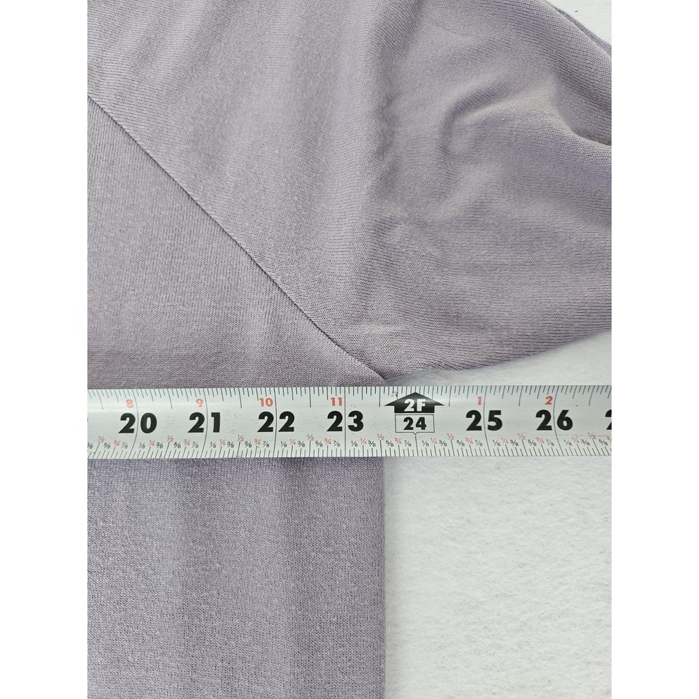 Banana Republic Womens Sz XXL Purple Knit Long Sleeve Tunic Minimalist Classic - Picture 6 of 8